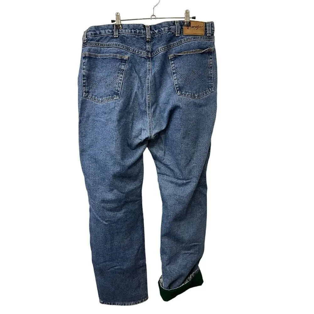 Wrangler Rugged Wear Insulated Fleece Jeans Men’s Size 40x34